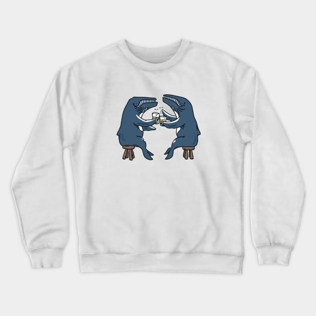 Whalemate Crewneck Sweatshirt by Otterlyalice
